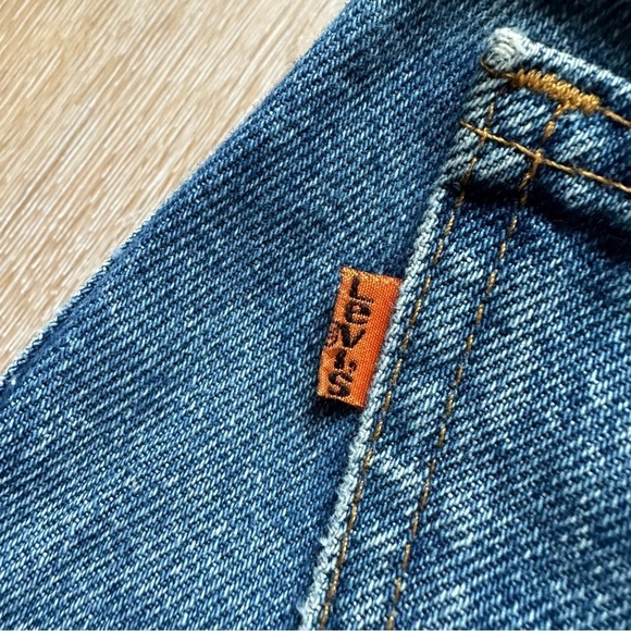 Vintage 1980's Levi’s 631 Jeans Orange Tab Straight Leg W28xL34 - Picture 6 of 15